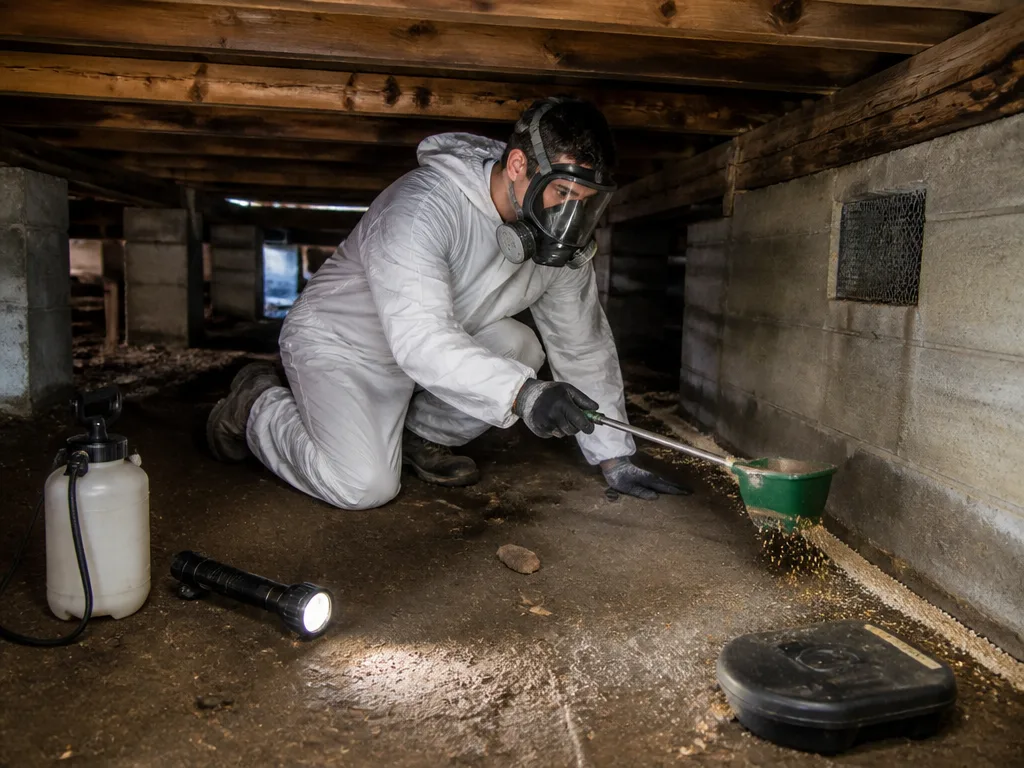 Crawl Space Pest Treatment