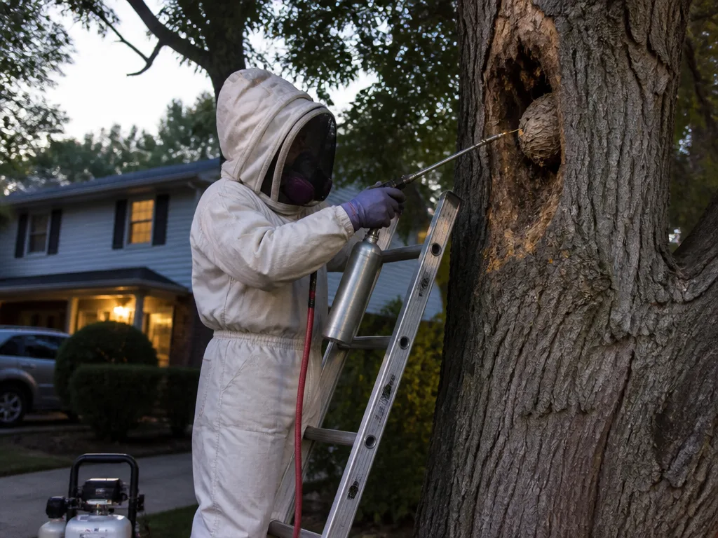 Hornet Nest Removal